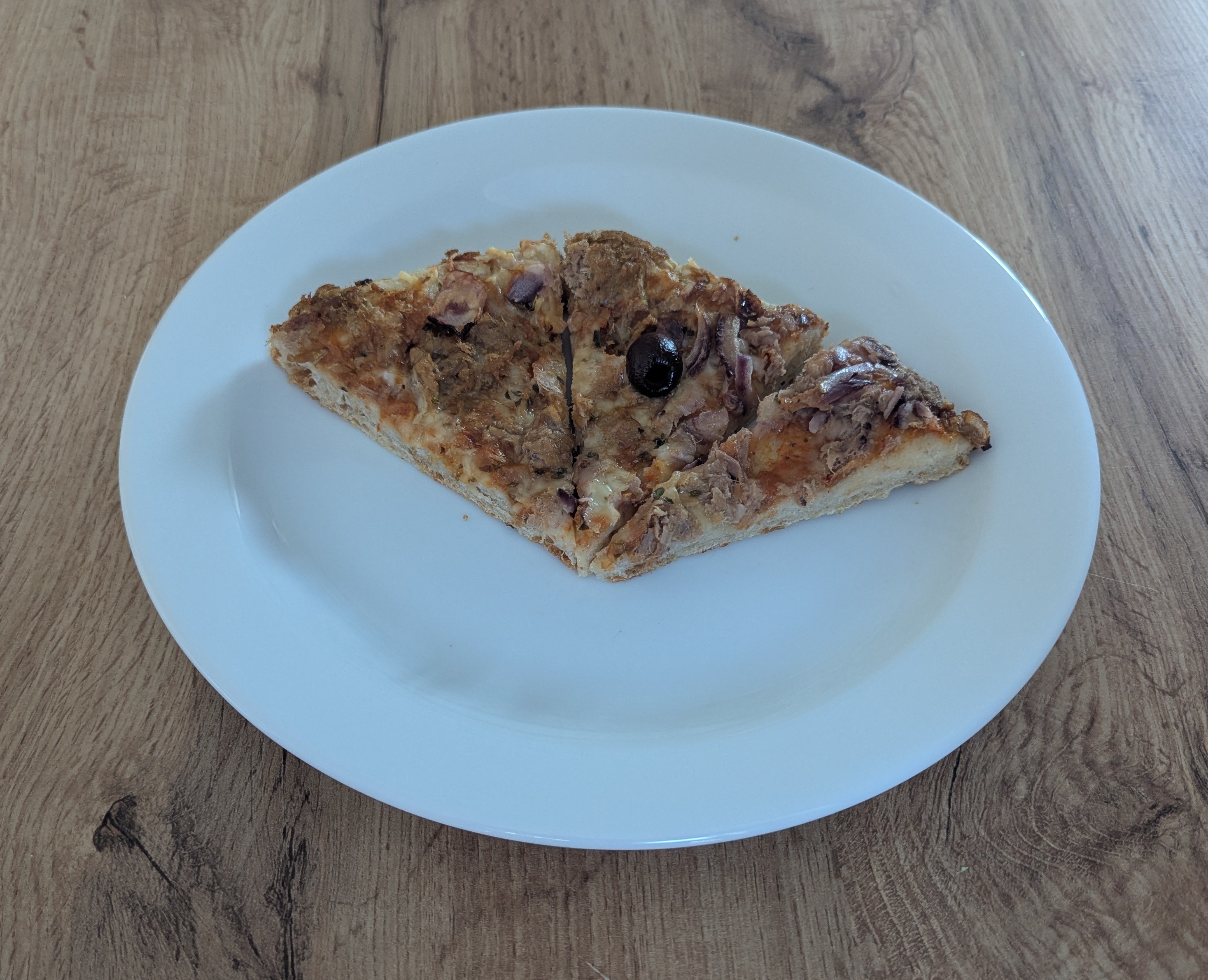 2 1/2 Stück Pizza